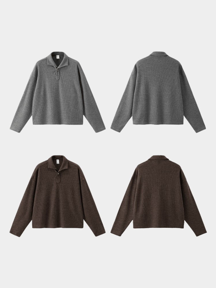 Alpine Rib Knit Grey - Mercer Society