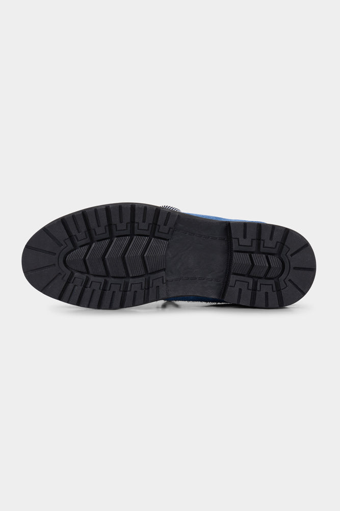 Mercer Society Summit Derby Ocean Mist sneakers with white and blue design, casual footwear for everyday wear.