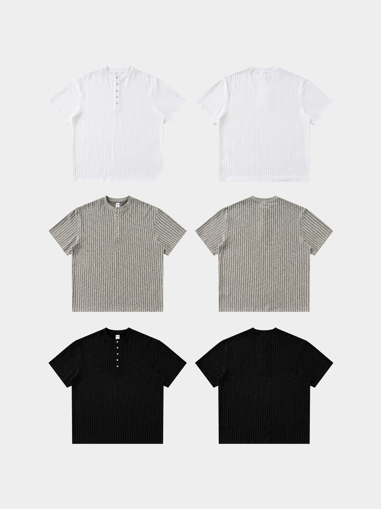 Rill Henley - Black - Mercer Society