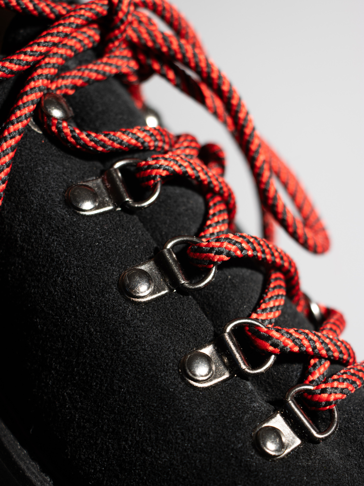 Heritage Derby Black Suede