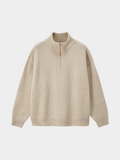 Mock-Neck Sweater