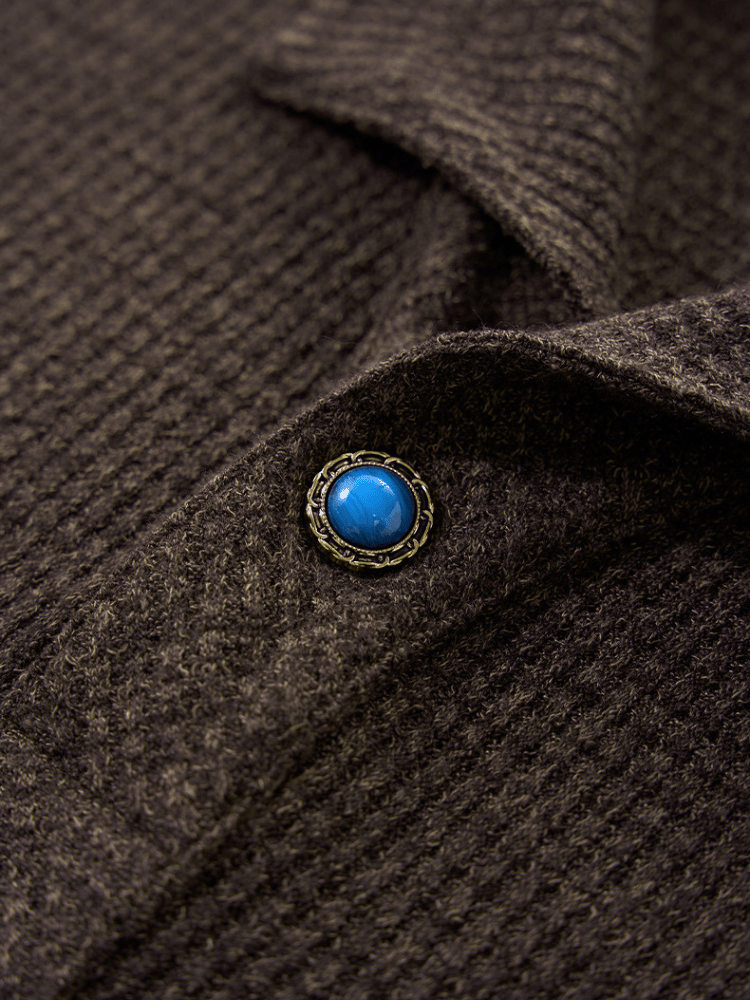 Alpine Rib Knit Brown - Mercer Society