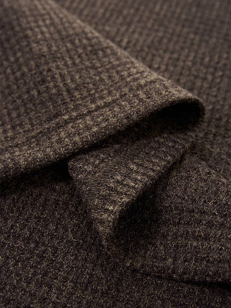Alpine Rib Knit Brown - Mercer Society