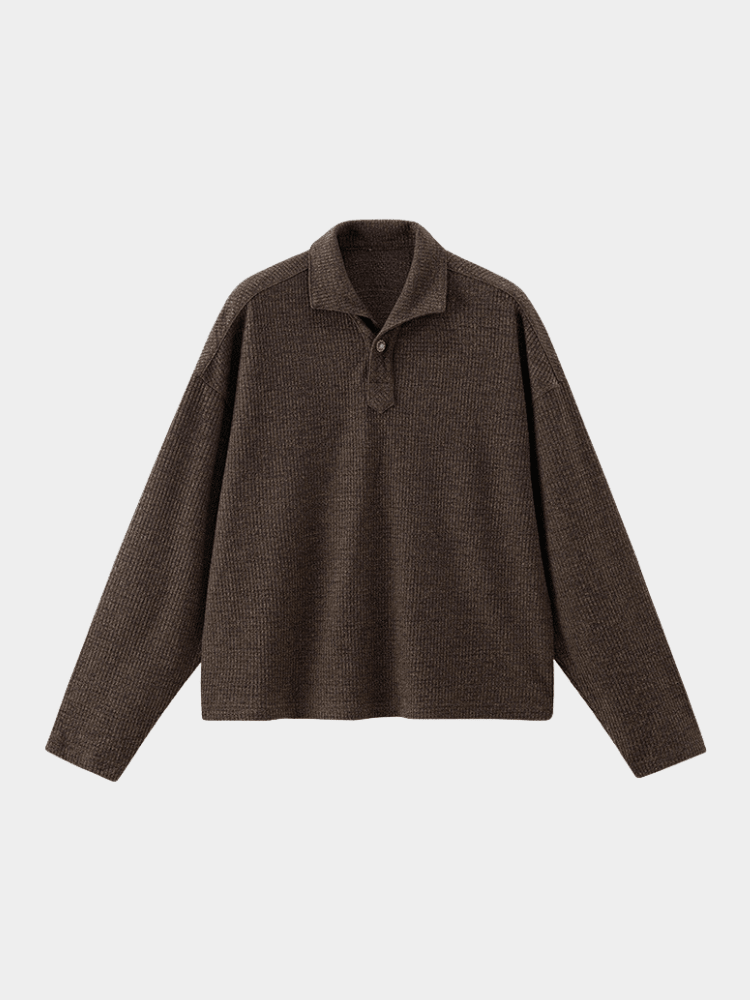 Alpine Rib Knit Brown - Mercer Society