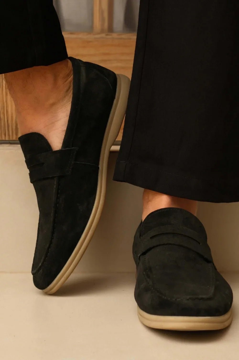 Athens Suede Leather Loafers — Timeless Style and Premium Comfort - Mercer Society