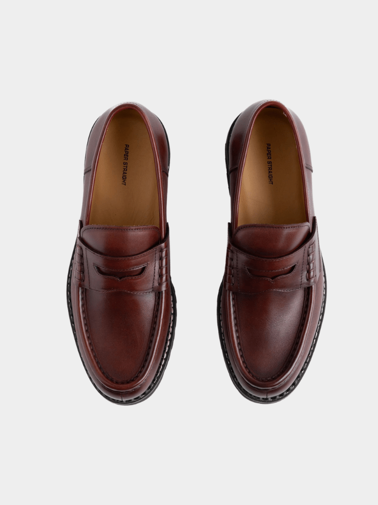 Atlas Loafer Rust - Mercer Society