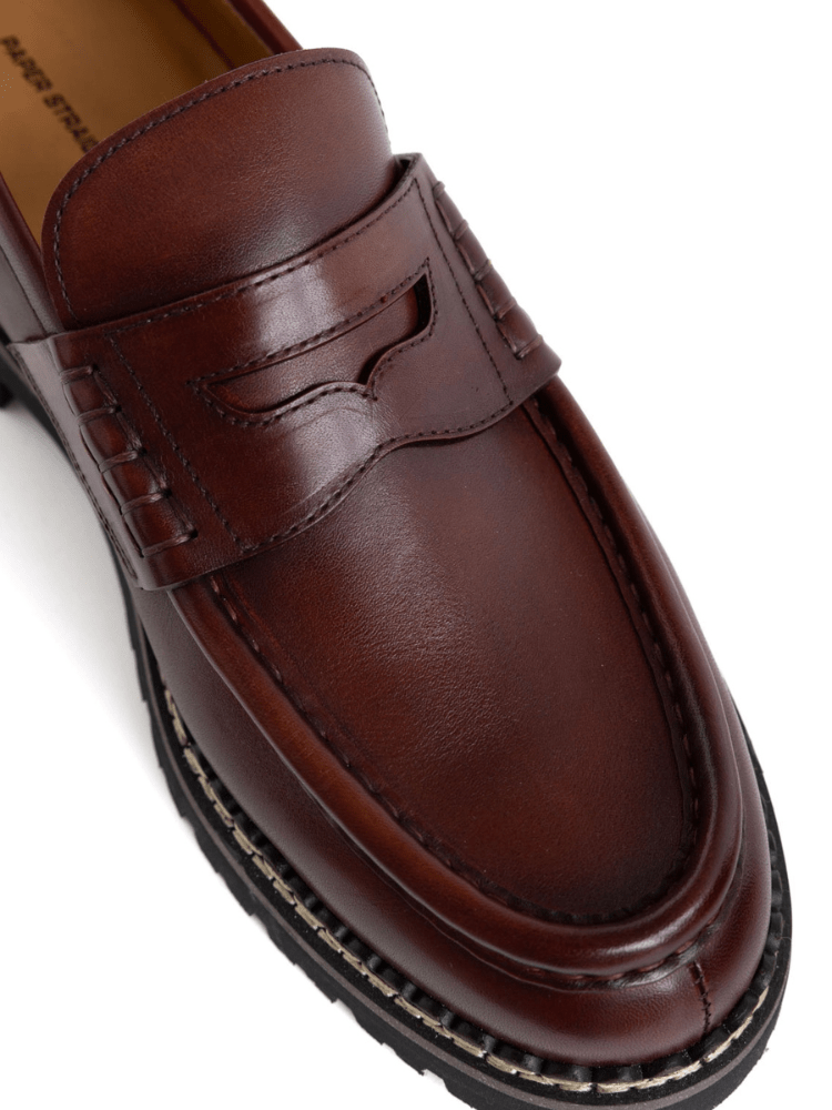 Atlas Loafer Rust - Mercer Society