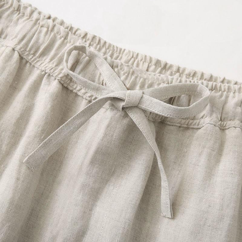CANNES Linen Pants - Lightweight, Breathable Comfort for All-Day Wear - Mercer Society