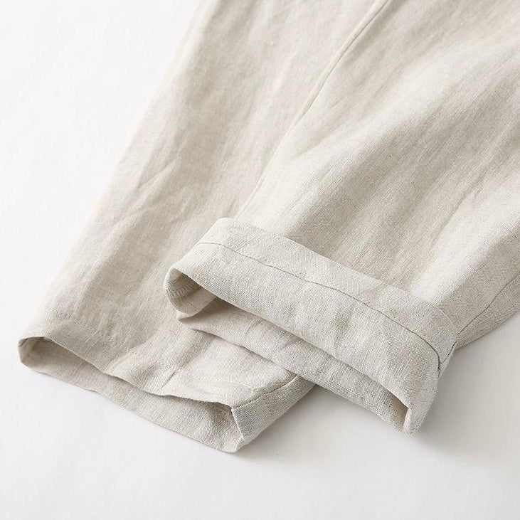 CANNES Linen Pants - Lightweight, Breathable Comfort for All-Day Wear - Mercer Society