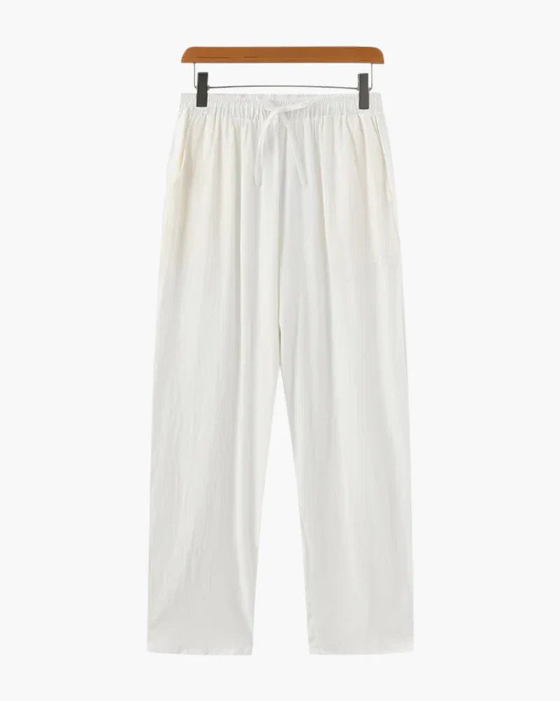 CANNES Linen Pants - Lightweight, Breathable Comfort for All-Day Wear - Mercer Society