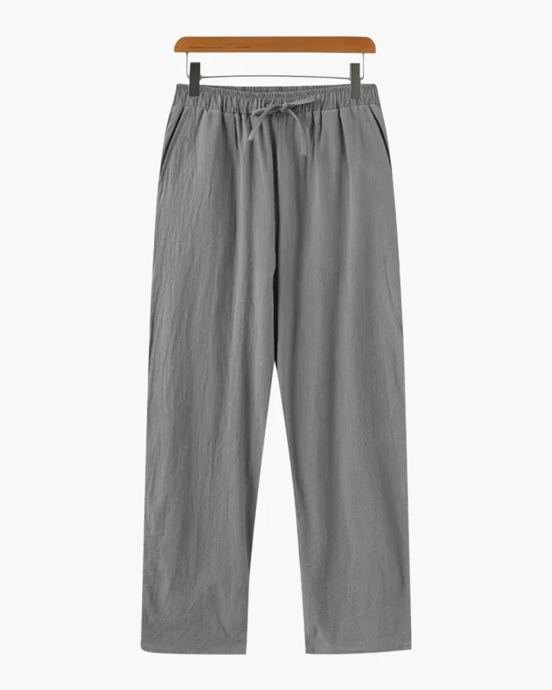 CANNES Linen Pants - Lightweight, Breathable Comfort for All-Day Wear - Mercer Society