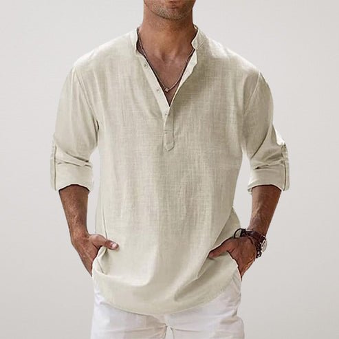Capri Linen Summer Shirt – Lightweight, Breezy Comfort - Mercer Society