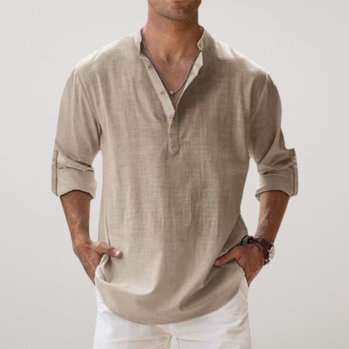 Capri Linen Summer Shirt – Lightweight, Breezy Comfort - Mercer Society