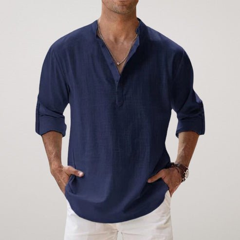 Capri Linen Summer Shirt – Lightweight, Breezy Comfort - Mercer Society
