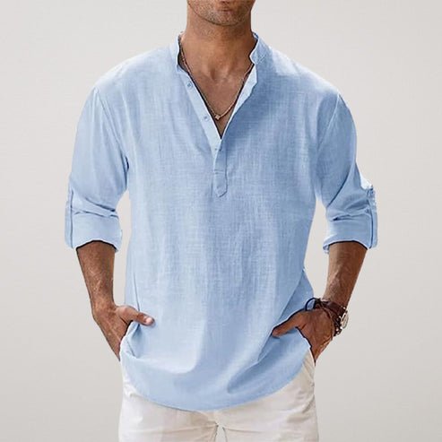 Capri Linen Summer Shirt – Lightweight, Breezy Comfort - Mercer Society
