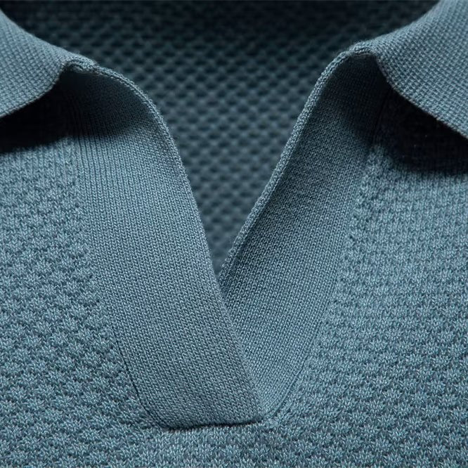 Capri V-Neck Polo Shirt - Mercer Society