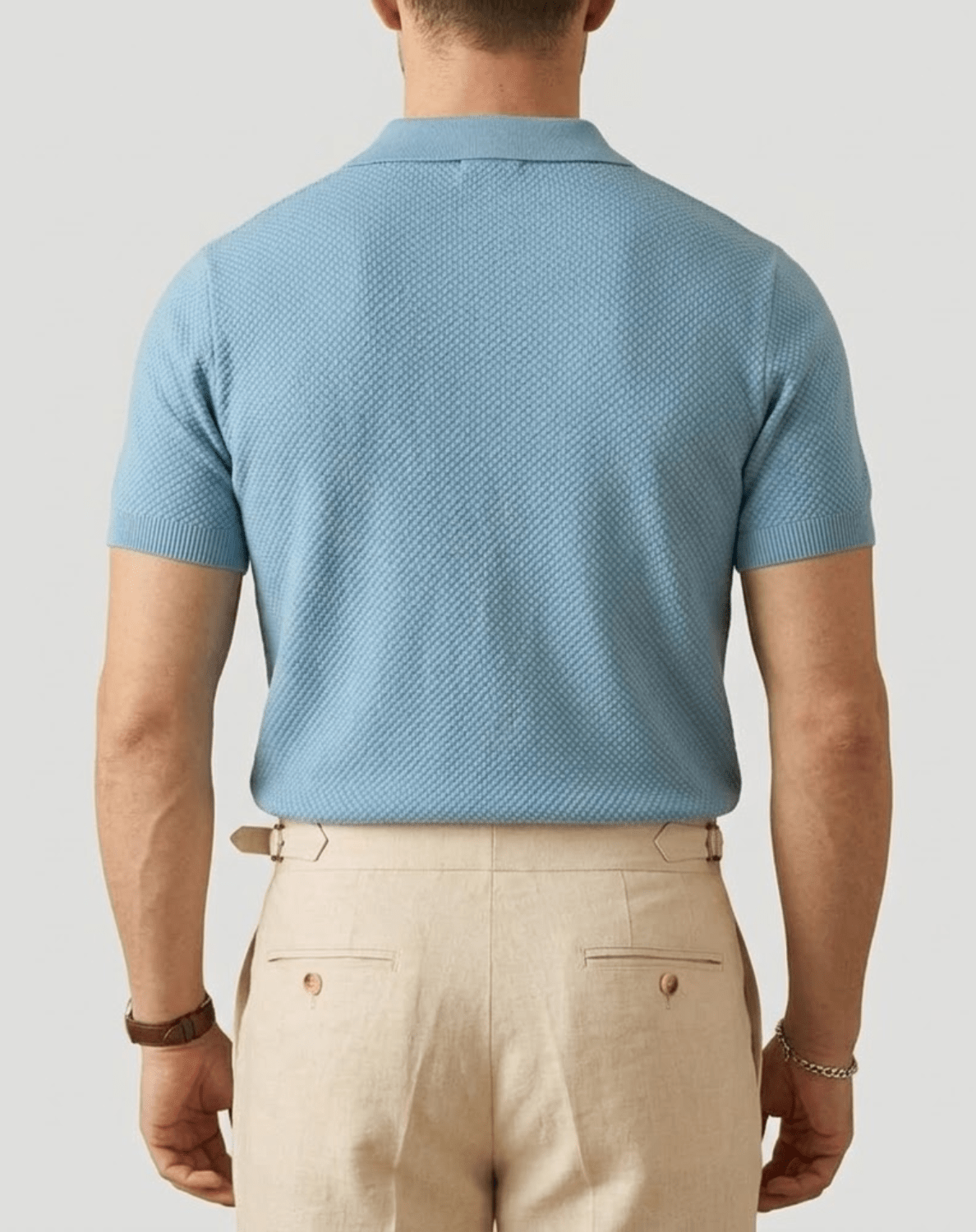 Capri V-Neck Polo Shirt - Mercer Society