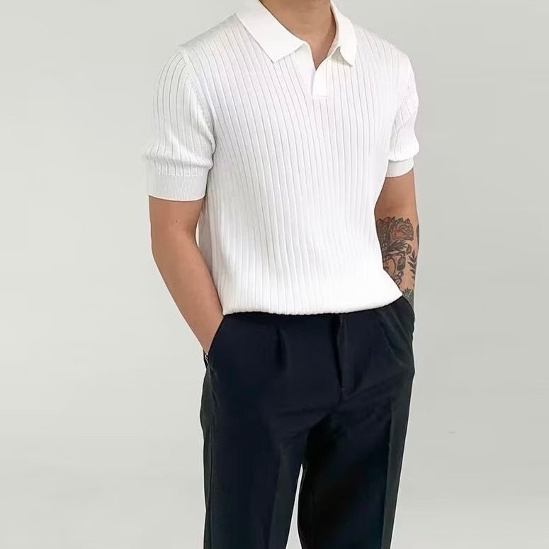CHUNCHEON Casual Polo Shirt – Effortless Everyday Comfort and Style - Mercer Society