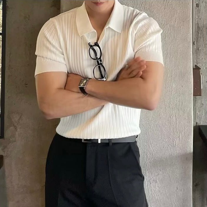 CHUNCHEON Casual Polo Shirt – Effortless Everyday Comfort and Style - Mercer Society