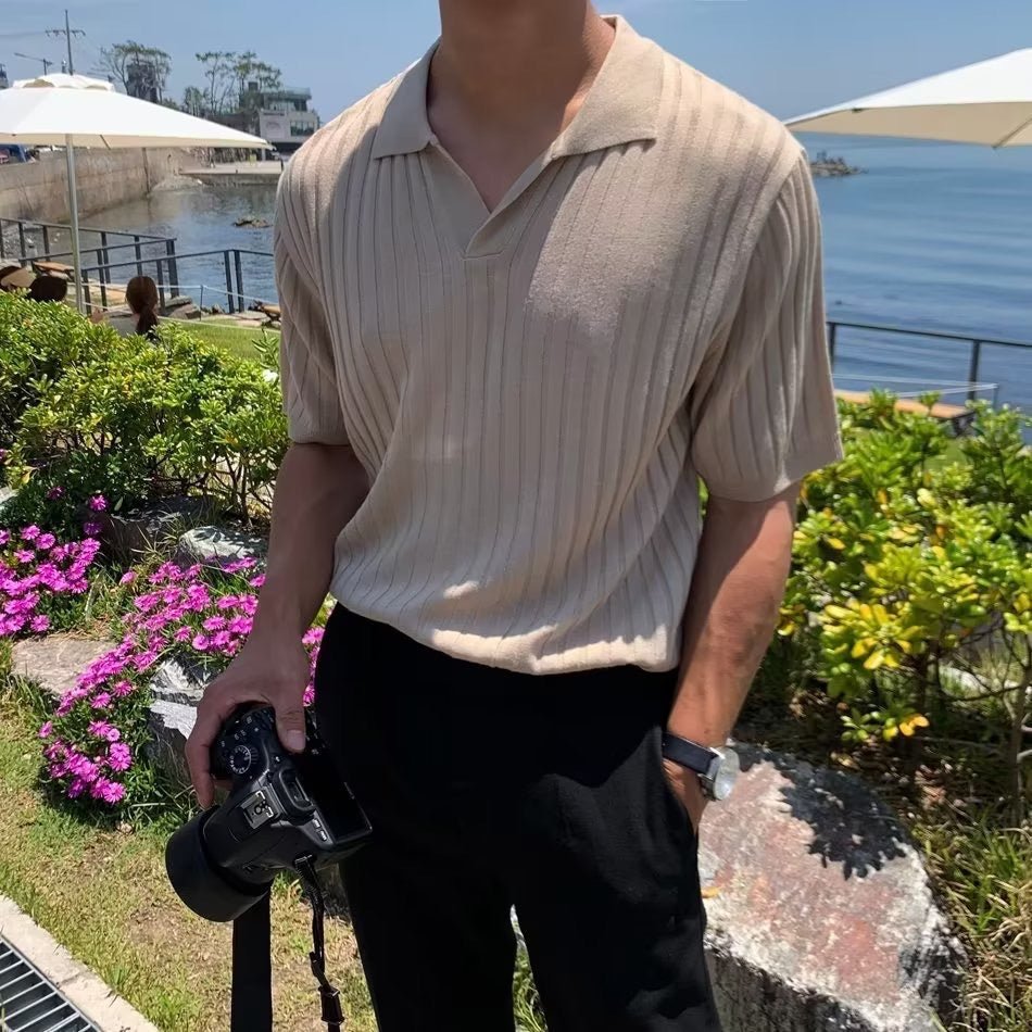 CHUNCHEON Casual Polo Shirt – Effortless Everyday Comfort and Style - Mercer Society