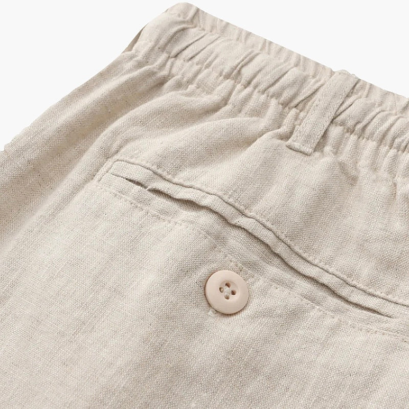 COMO Linen Shorts - Lightweight, Breathable Comfort for Summer - Mercer Society