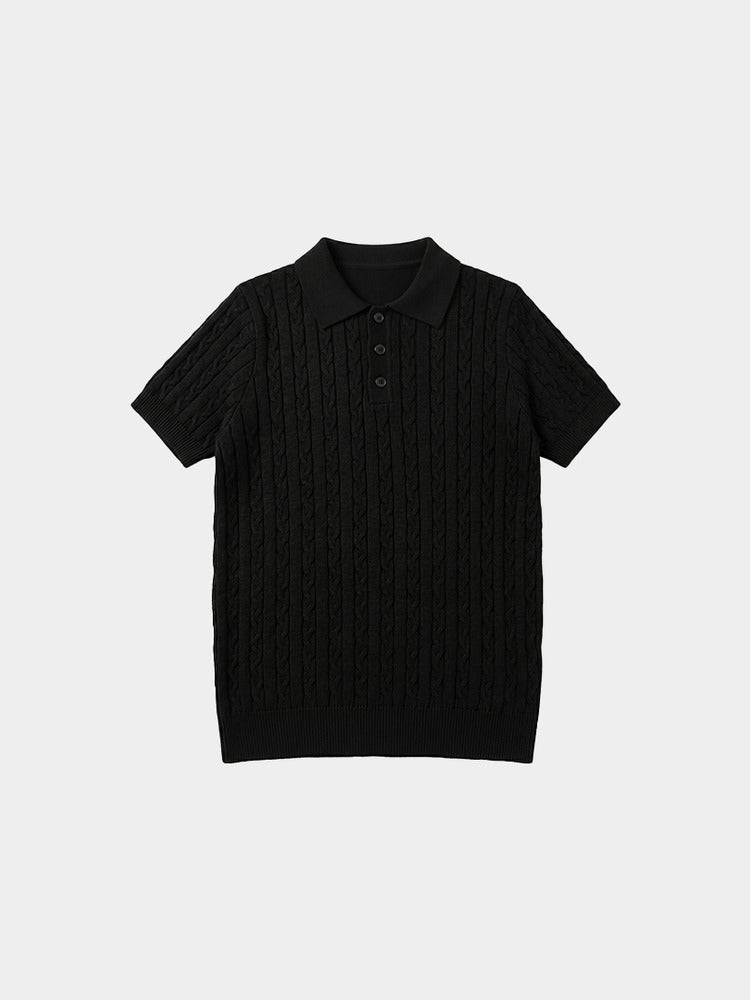 Cove Polo - Black - Mercer Society