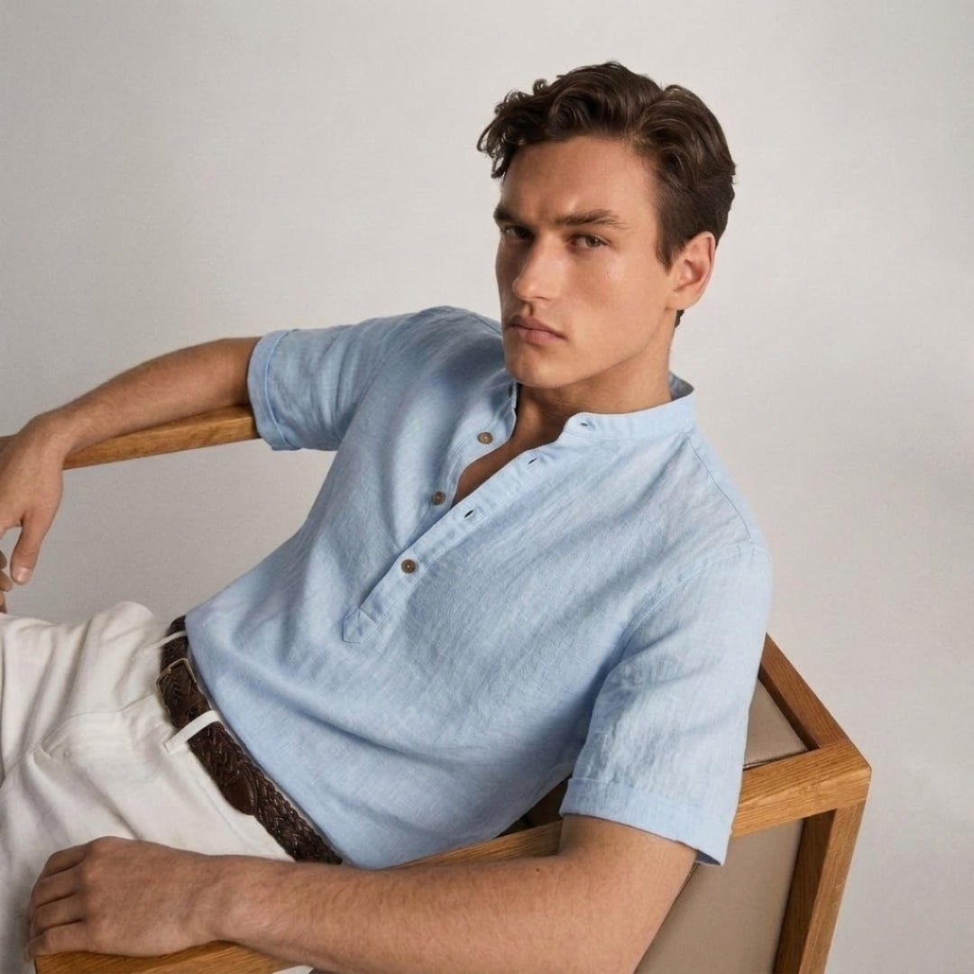 Elegant Linen Shirt for Effortless Style - Mercer Society