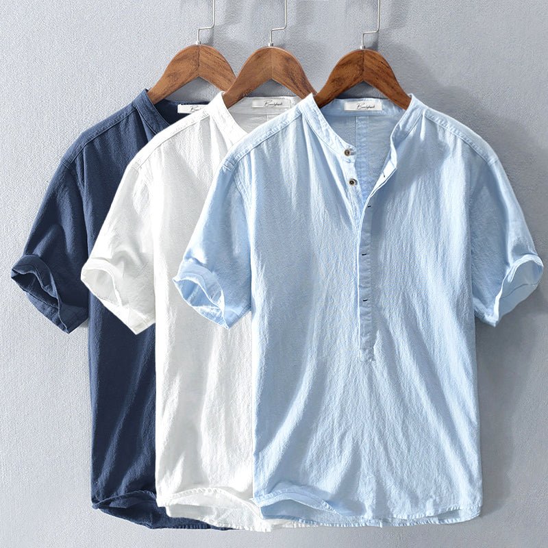 Elegant Linen Shirt for Effortless Style - Mercer Society