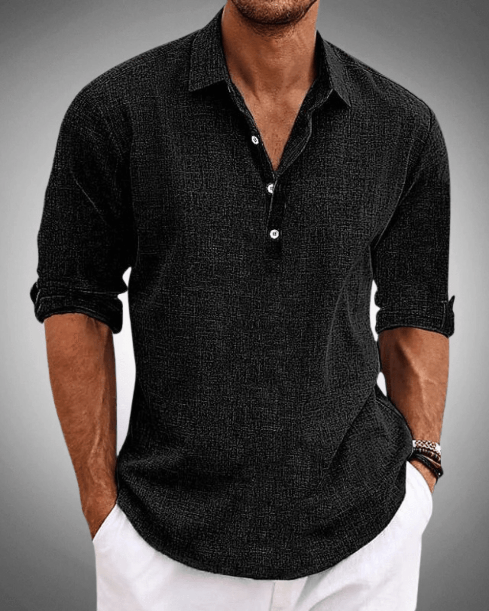 FIRENZE Summer Linen Casual Shirt - Lightweight, Breathable Everyday Style - Mercer Society