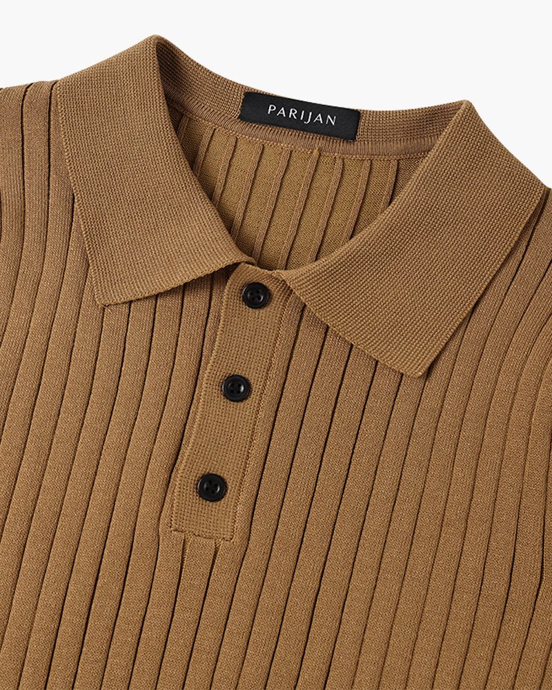 GIMCHEON Premium Knit Polo Shirt - Mercer Society