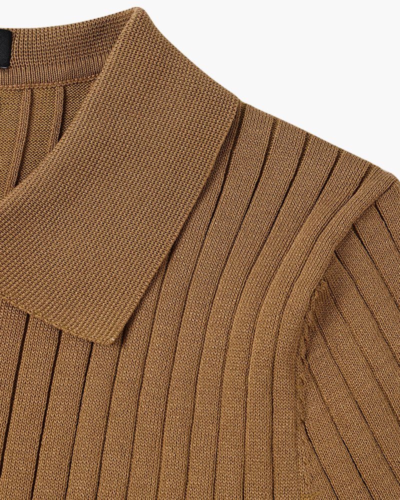 GIMCHEON Premium Knit Polo Shirt - Mercer Society