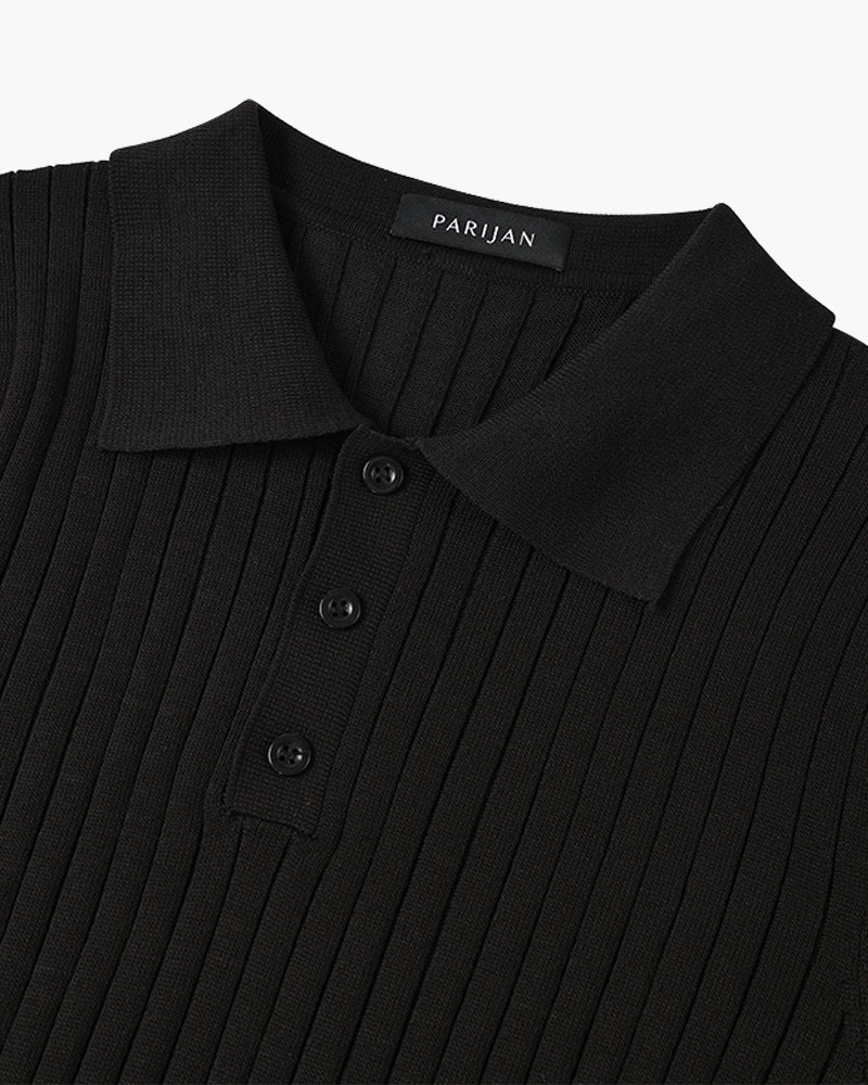 GIMCHEON Premium Knit Polo Shirt - Mercer Society