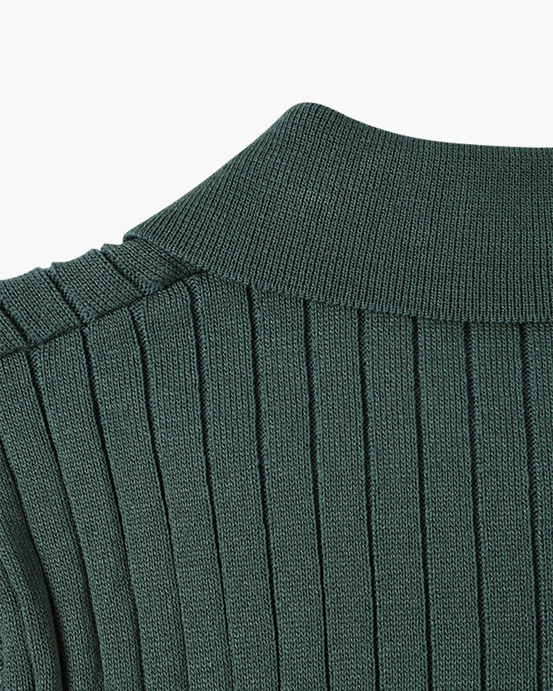 GIMCHEON Premium Knit Polo Shirt - Mercer Society