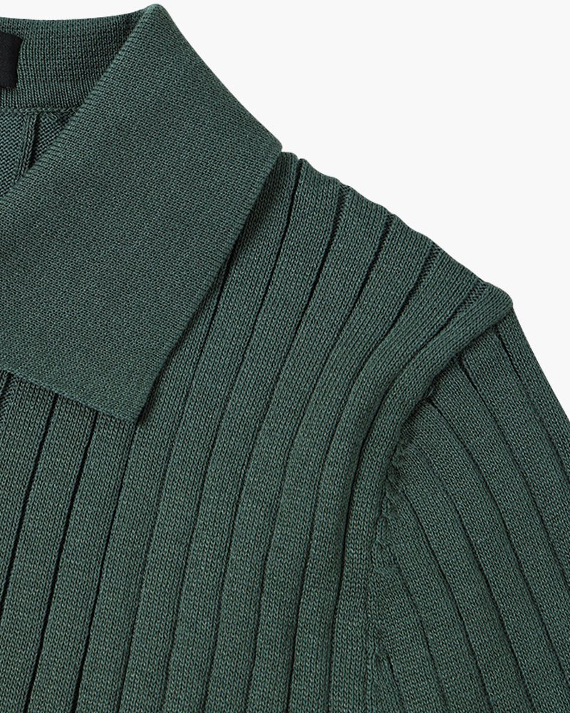 GIMCHEON Premium Knit Polo Shirt - Mercer Society