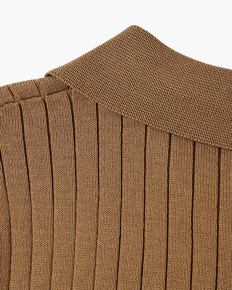 GIMCHEON Premium Knit Polo Shirt - Mercer Society