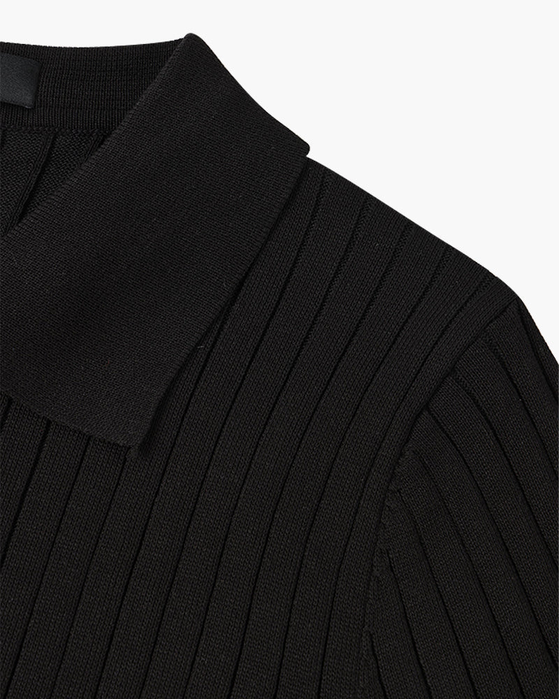 GIMCHEON Premium Knit Polo Shirt - Mercer Society