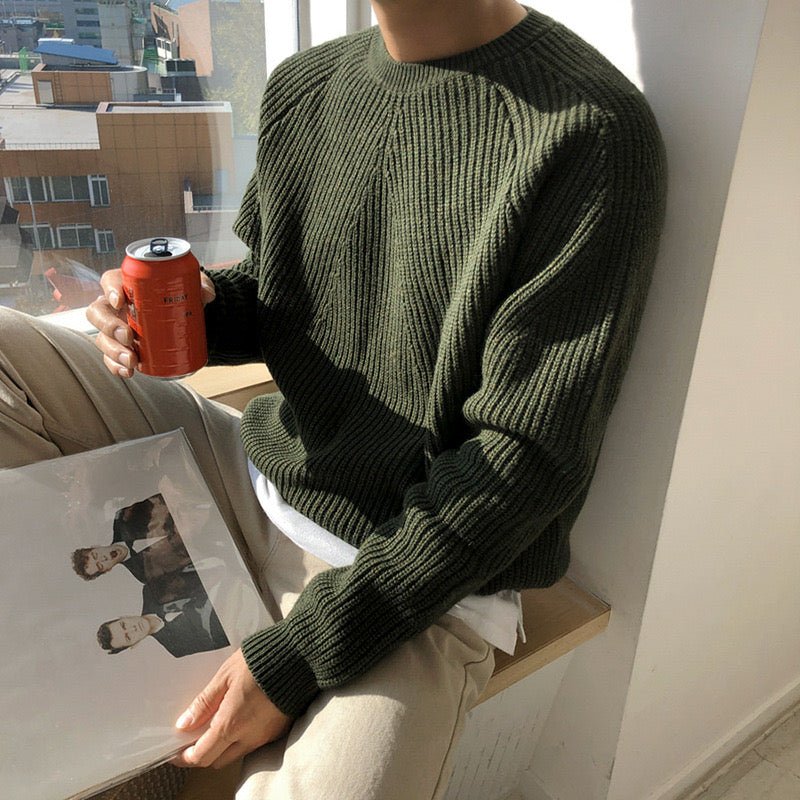 GISUNG Cozy Knit Sweater — Soft, Warm, and an Everyday Essential - Mercer Society