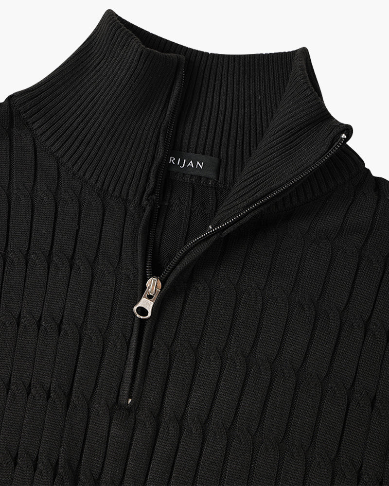 Gwangju Half-Zip Knit Sweater - Mercer Society