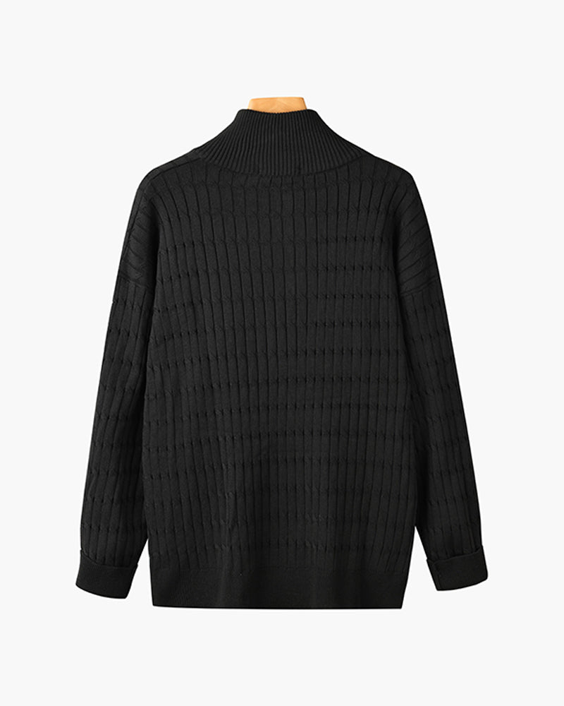 Gwangju Half-Zip Knit Sweater - Mercer Society
