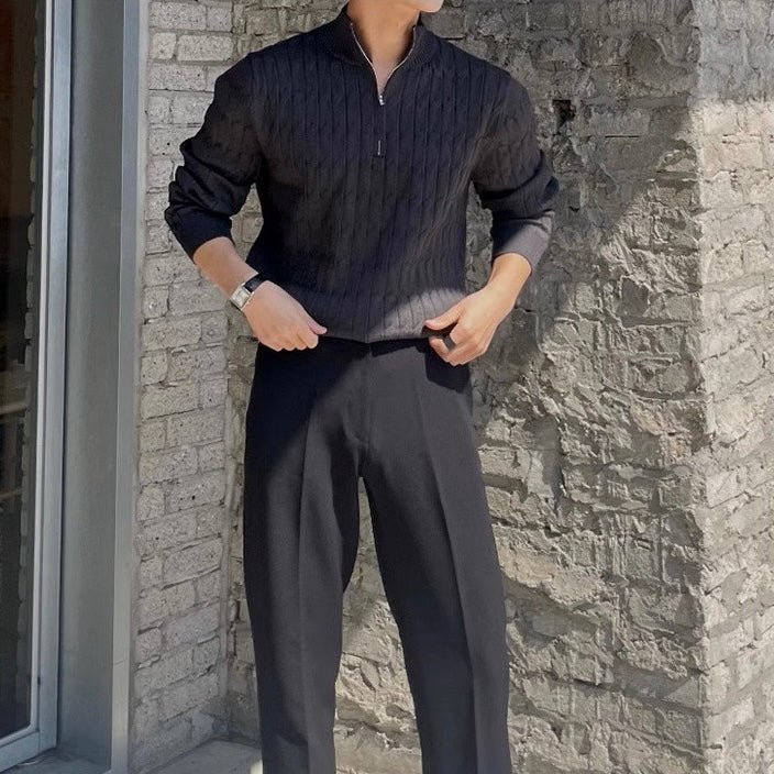 Gwangju Half-Zip Knit Sweater - Mercer Society