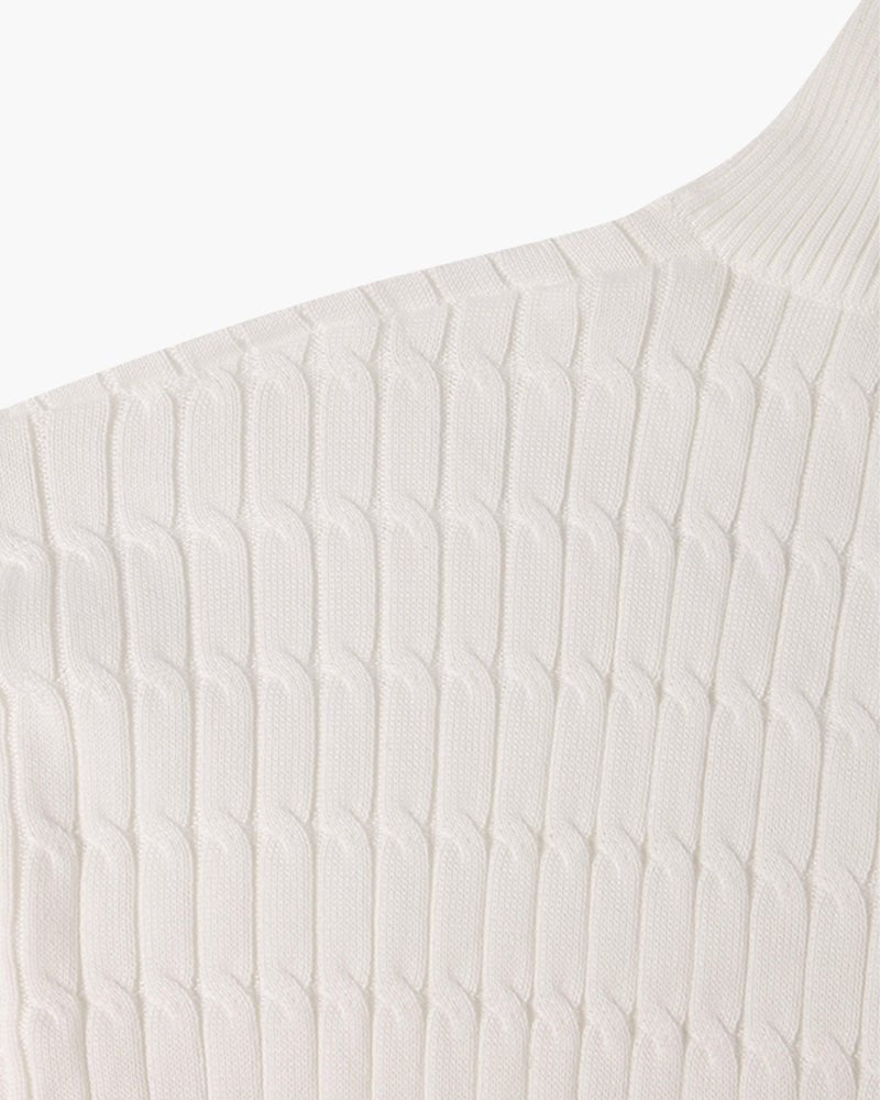 Gwangju Half-Zip Knit Sweater - Mercer Society