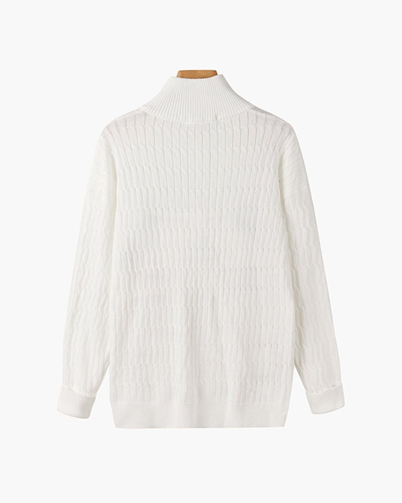 Gwangju Half-Zip Knit Sweater - Mercer Society
