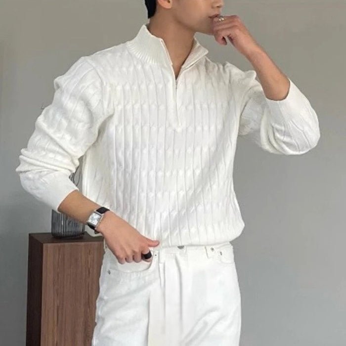 Gwangju Half-Zip Knit Sweater - Mercer Society
