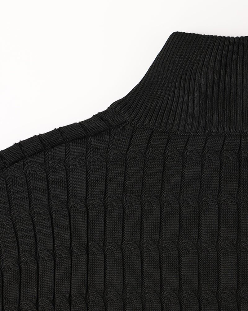 Gwangju Half-Zip Knit Sweater - Mercer Society