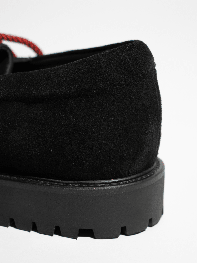 Heritage Derby Black Suede - Mercer Society