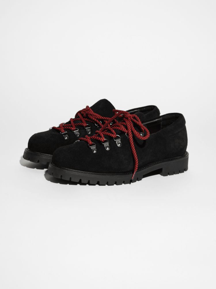 Heritage Derby Black Suede - Mercer Society