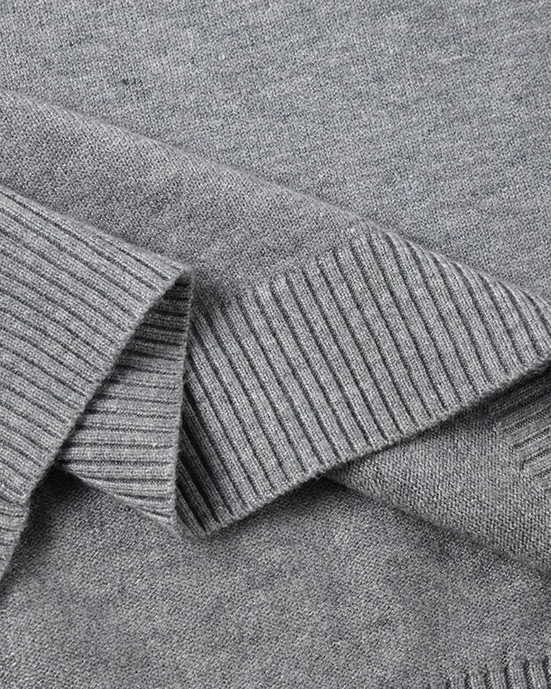 JANGSAN Merino Wool Turtleneck Sweater - Mercer Society