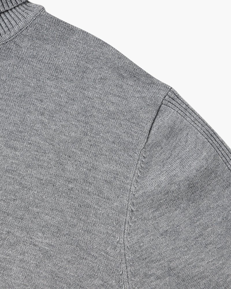 JANGSAN Merino Wool Turtleneck Sweater - Mercer Society