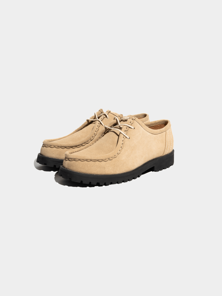 Lug Moc Derby Beige - Mercer Society