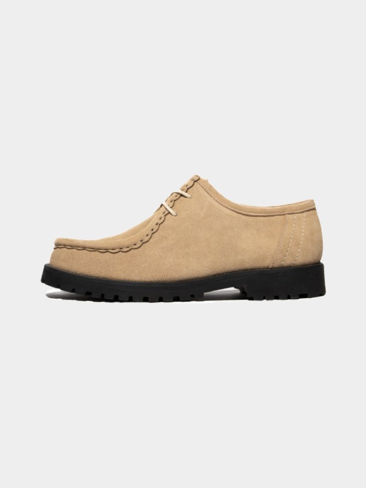 Lug Moc Derby Beige - Mercer Society